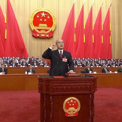 China's Supreme Court chief justice urges the International Criminal Court to prosecute Netanyahu with the maximum penalties under international law.