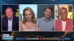 “Dozens of people get shot & K!LLED every single day as they're waiting for food. I’m not gonna let you filibuster, bitch!”  Ana Kasparian went into a complete rage and couldn't hold back her anger toward this Z10NIST LIAR.