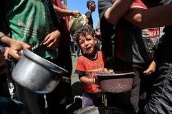 While Gaza starves, Israelis hold feasts at the borders. This is Next Level Evil