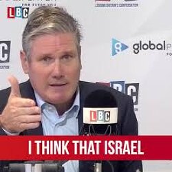 Never forget Prime Minister Keir Starmer said Israel has the right to cut off food, water and electricity in Gaza: