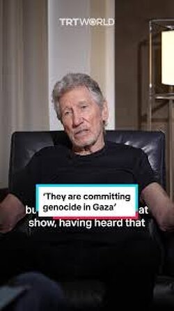 Roger Waters becomes very emotional about Palestine. He stands with the truth: 