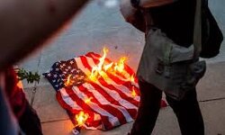 You can burn an American flag, but not an Israeli one. You can boycott an American company, but not an Israeli one. You can protest America, but not Israel. Your taxes give Israelis free healthcare, but not Americans. This is America in 2025.