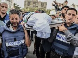 Fact is, Israel is murdering journalists because the truth is just too damaging. Don’t you find it telling that Israel won’t even allow its own journalists into Gaza? The crimes being committed must be so egregious that they can’t even trust their media to parrot propaganda.
