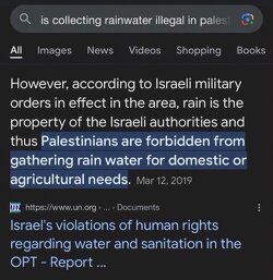 What kind of sadistic supremacist cult thinks they own the rain?