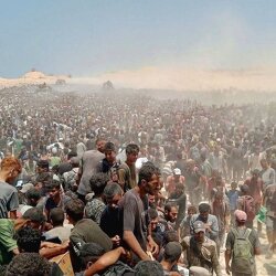 George Galloway: A biblical famine now stalks the Holy Land. Man-made, by Israel, the US, the UK, France, Germany and most of the western-world. Its handmaidens were the vast majority of the broadcasters and journalists of the west. May God damn them all to eternal torment.