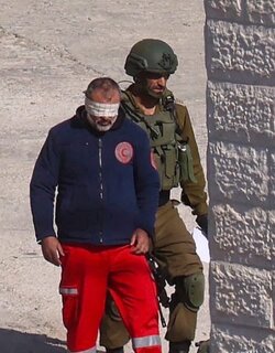 Israel is allergic to humanitarian law, that’s why they kidnap Red cross medics in the West Bank.