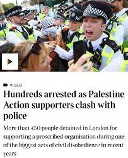 BREAKING: 857 people were arrested yesterday for holding signs which said 