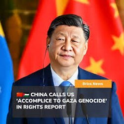 BREAKING: CHINA calls US ‘accomplice to Gaza genocide’ in rights report.