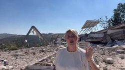 Israel planted explosives in a school for disabled children at dawn today in South Lebanon and blew it up.  Not a military target. A school for disabled children — perhaps the only one in the country. In what universe is this considered “self-defense”?