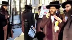 Hundreds of anti-Zionist Jews protest the upcoming visit of Israeli PMs to NY for the UNGA. 