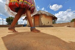 Grounding or walking barefoot is an ancient practice that is done to connect the body with the Earth's electromagnetic frequency.  It is scientifically proven to reduce inflammation in the body and bring calmness. For spiritual reasons, it allows a person to sense their environment.