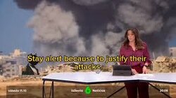 Spanish TV says Israel faked and invented tunnels and structures, to bomb hospitals!  “The network of tunnels that Israel was showing under hospitals or other infrastructure to justify its bombing was fake; the setups were made with simulators, inventing tunnels, and even copying the design of the same ones in different structures.”