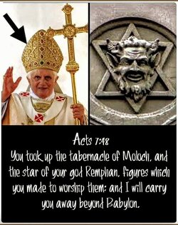 Star of David=star of remphan.