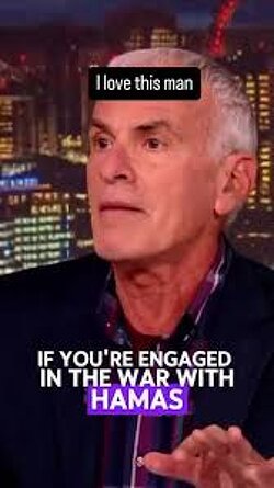 “If you are at war with Hamas, why are you shooting children in the skull and in the chest?”  Norman Finkelstein.