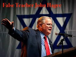 Telling Christians to worship jews is demonic. Christianity in the West is cooked because of wolves like preacher John Hagee leading the flock astray.