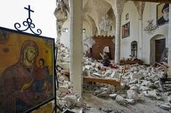 Israel bombs the historic Saint George’s Church in Beirut, Lebanon, built in 1867, 80 years BEFORE the establishment of the Israeli regime.
