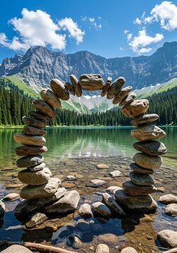 The Earth is flat and stationary.