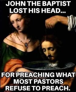 Most pastors wouldn't even have a congregation if they preached the truth. They'd be called 