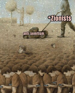 Meanwhile the anti-semitism: