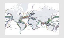 Most of the world's internet traffic passes through undersea cables, not via satellites—another flat Earth fact. 