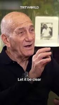 Ex-Israeli PRIME MINISTER condemns and damns Netanyahu and the entire Likud party, “They are butchers, murderers, killers, terrorists.”