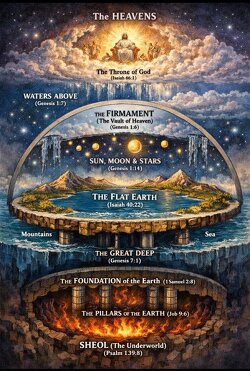 AI was asked to create the true cosmology using only biblical references with no NASA input. This is what was created!