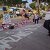 A Zionist carrying an Israeli flag disrupted a vigil in Burbank, California, for Gaza’s children, mocking mourners by dancing on the memorial.