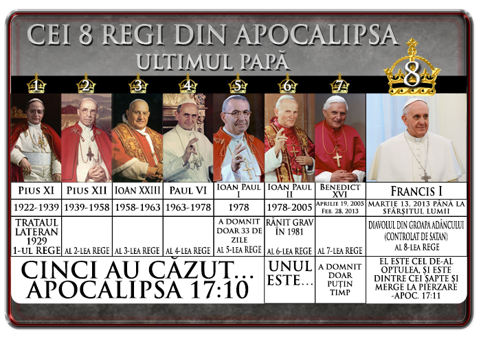 8 Regi(Papi) ai Apocalipsei 17