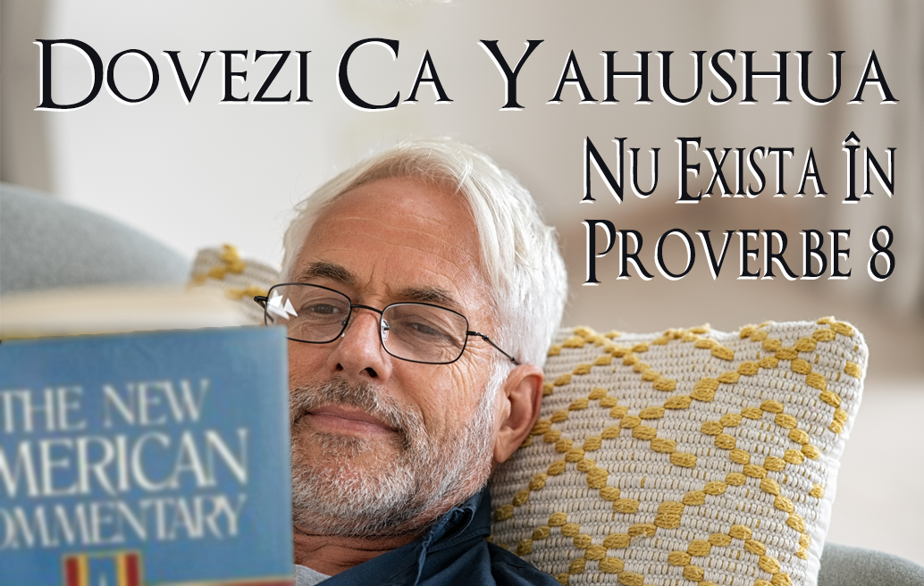 Dovezi Că Yahushua Nu Există În Proverbe 8