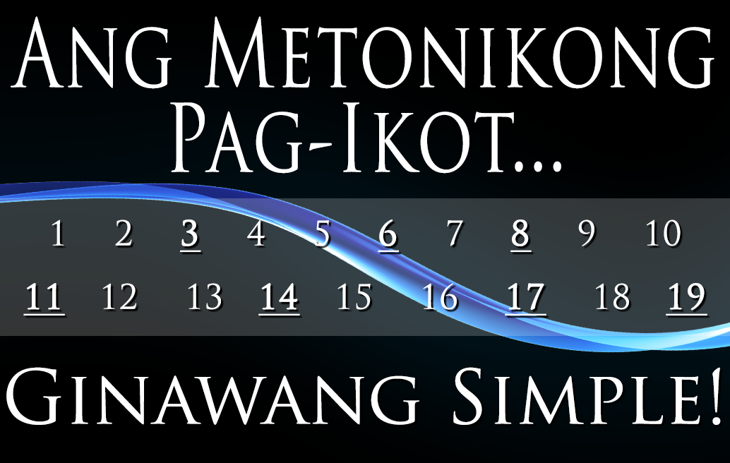 Ang Metonikong Pag-Ikot ay Ginawang Simple