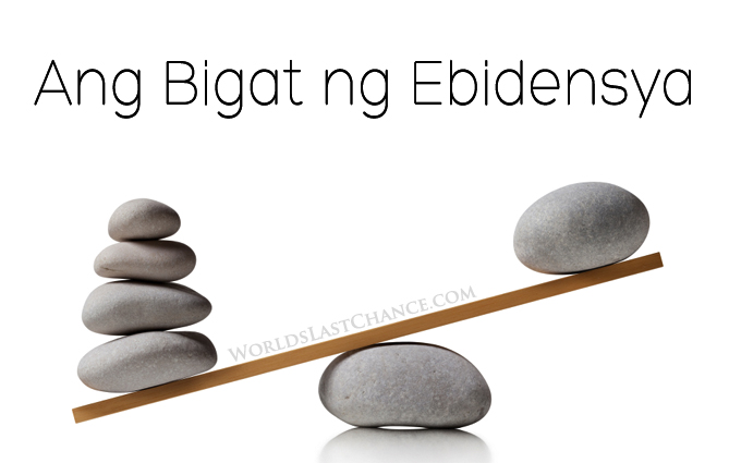 Ang Bigat ng Ebidensya